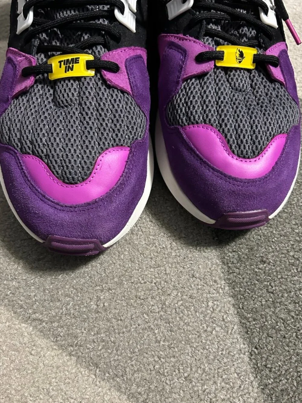 Adidas X Ninja ZX Torsion 'Time In-Glory Purple' Mesh/Suede Sneakers Men's 10.5